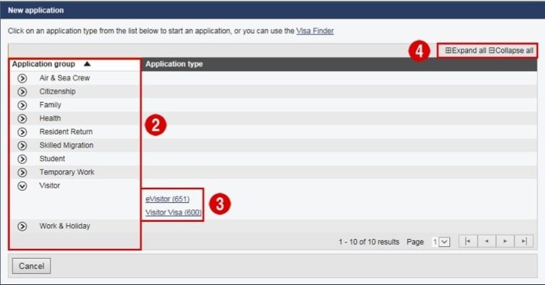 2_How_to_Create_student_visa_Application_in_IMMI_Account