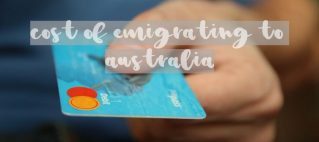 cost of emigrating to australia bank card