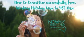 How to transition successfully from Working Holiday Visa to 482 Visa woman making bubbles